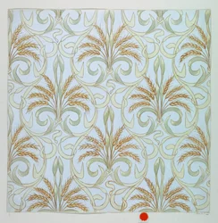 Dessin, Design pour papier peint, 1894